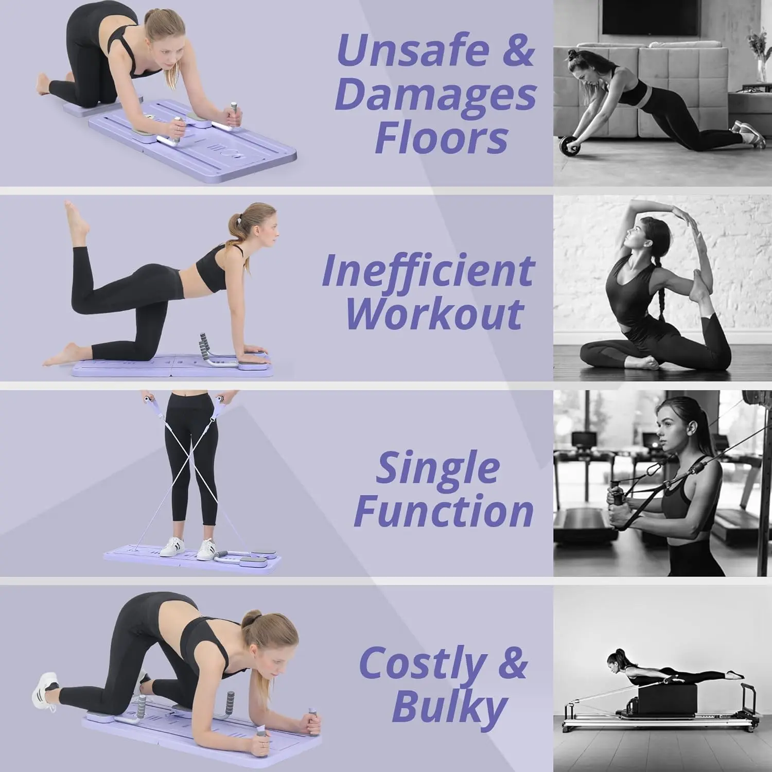 Janua Pilates Board Exercises